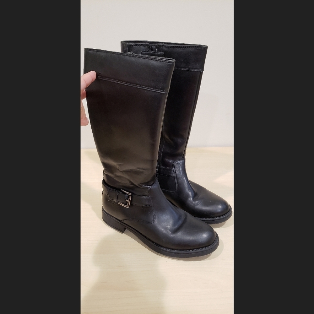 Sz 5 (Girls) Geox "Sofia" Girls Italian Leather Winer Boots